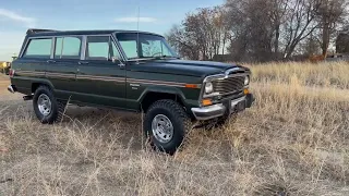 1982 Jeep Wagoneer 4x4