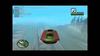 Flying with a Vortex in GTA San Andreas