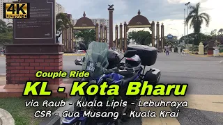 Ride KL Ke Kota Bharu via Raub - Gua Musang - Kuala Krai | Ride Kelantan