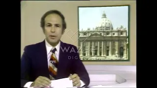 CBS News Coverage of the Election of Pope John Paul I - August 27, 1978