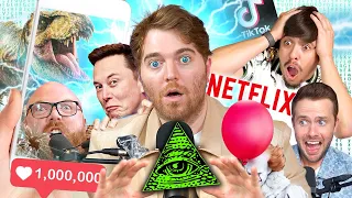 Popular Conspiracy Theories and Glitches in the Matrix MIND BLOWN! The Shane Dawson Podcast Ep 6