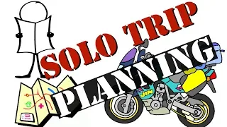 How to plan a solo motorcycle trip? What have I done.