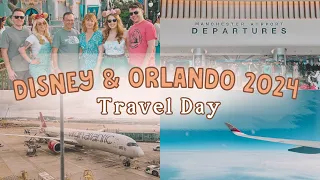 DISNEY WORLD & ORLANDO VLOGS 2024 ✨ - Day 1 | Travel Day | Virgin Atlantic MAN  ✈︎ MCO | Villa Tour