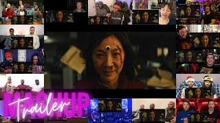 Everything Everywhere All At Once - Trailer Reaction Mashup 🌎😲 - Michelle Yeoh, Jamie Lee Curtis