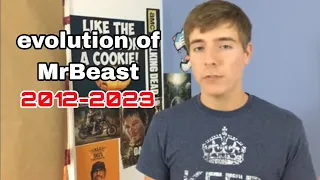 evolution of MrBeast (2012-2023) #evolution