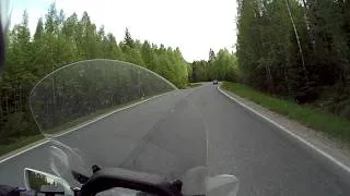 Road in Karelia (along Saimaan canal)