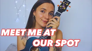 willow - meet me at our spot | easy ukulele tutorial