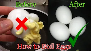 How to Boil Eggs Without Cracking