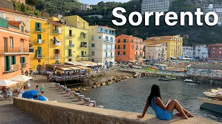 Sorrento Italy 4k beautiful walk - most charming italian city and beach [CC] Amalfi Coast