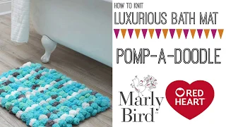 How to Knit a Pomp-a-Doodle Rug