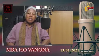 Mba ho vanona 16 01 2021