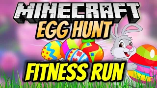 🐰 Easter Egg Hunt 🐰 Minecraft | Fitness Run | Brain Break | GoNoodle Inspired