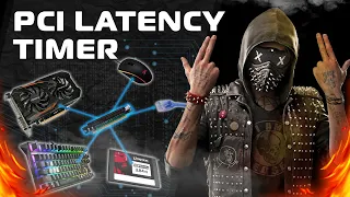 PCI Latency Timer - Уменьшаем задержки - Low Delay - Boost FPS