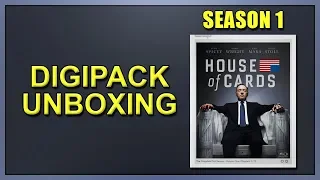 House of Cards: Season 1 Blu-ray Digipack Unboxing