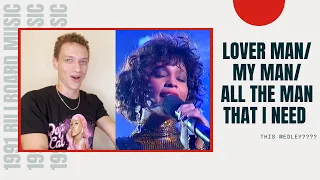 REACTION to Whitney Houston - 1991 BBMAs Medley