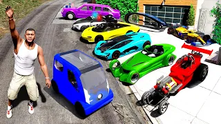 Collecting DECILLIONAIRE SUPER CARS in GTA 5!