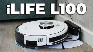 iLIFE L100: лидар, виброшвабра, сменные турбощетки, управление через пульт и смартфон🔥 ОБЗОР и ТЕСТ✅