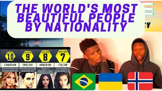 The World's Most Beautiful People by Nationality Comparison | REACTION