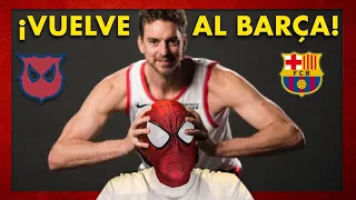 💣 BOMBAZO 💣 ¡GASOL DEJA LA NBA Y VUELVE AL BARÇA!