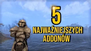 The Elder Scrolls Online - Pięć Najważniejszych Addonów