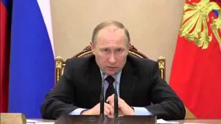 Совещание Владимира Путина с членами Правительства