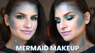 Easy Mermaid Halloween Makeup Tutorial 2019