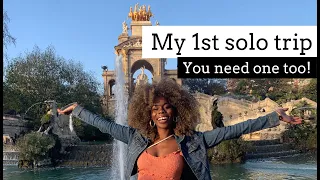 Spain ISNT Black women Friendly!  Bday Solo Trip Pt1