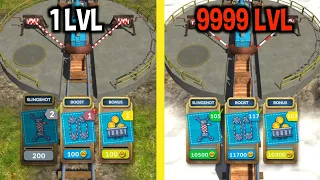 MAX LEVEL in Slingshot Train Game