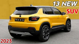 INDIA मैं LAUNCH होगी 13 NEW SUV's || 13 UPCOMING Cars in india 2023 ||