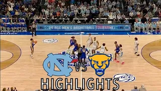 UNC Highlights vs Pittsburgh | 2024 ACC Tournament