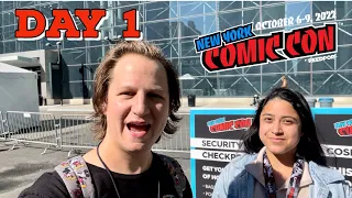 We Have Arrived at NYCC! - New York Comic Con Day 1 Vlog