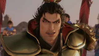 Dynasty Warriors 9 - Lu Bu Gets Killed Cutscene