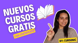 Los mejores CURSOS ONLINE GRATUITOS con CERTIFICADO 2023 ✅