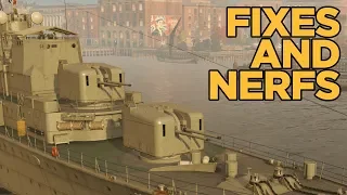 World of Warships - RN DD Fixes and Nerfs