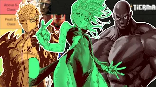Every S-Class Hero From Weakest To Strongest | One Punch Man