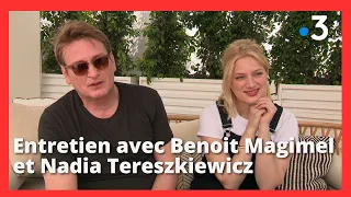 #Cannes2023 : entretien avec Benoit Magimel et Nadia Tereszkiewicz