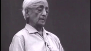 On awareness and the awakening of intelligence | J. Krishnamurti