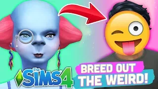 The Sims 4 Breed Out The WEIRD Challenge