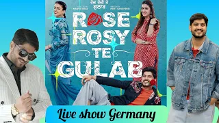 Gurnam Bhullar Punjabi song Gabru Gulab Warga New punjabi movie live show German @pawansadhra9267