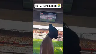 KSI Clowns Speed After Arsenal's Goal