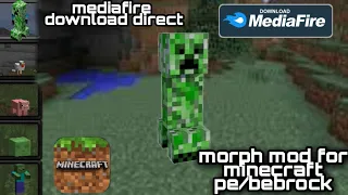 Minecraft pe Morphing mod/addon FOR MCPE/bedrock mediaFire download!