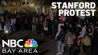 Stanford asks students to end overnight sit-in or face disciplinary action