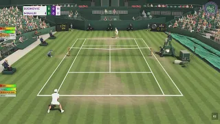 Novak Djokovic VS Alex De Minaur | Wimbledon 2023 | 3ª Round | Tennis Elbow 4 | Gameplay