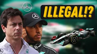 INSANE DESIGN CHANGE FROM MERCEDES! IS IT ILLEGAL?