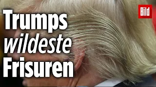 Donald Trumps Frisuren: Seine fünf haarigsten Momente