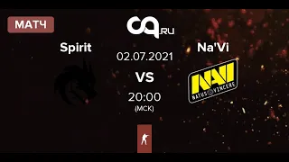 RU map3 Nuke NAVI vs Team Spirit | StarLadder CIS RMR