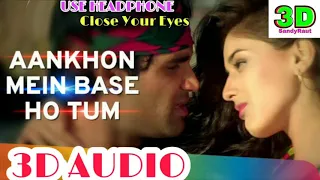 Aankhon Mein Base Ho Tum | 3d Song | Sunil Shetty & Sonali Bendre | Abhijit Bhatacharya & Alka Yagni