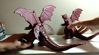 Playmates Godzilla Destoroyah figure review (yes a toy review on a gaming channel)