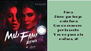 Danna Paoma, Greeicy - Mala Fama Remix