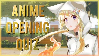 Anime Opening Quiz #3 (Full Versions) - 50 Openings